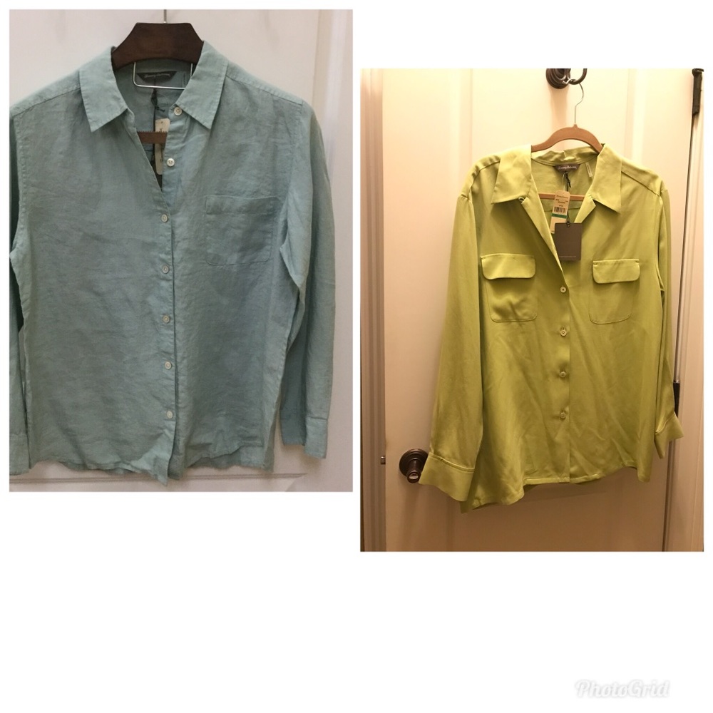 Tommy Bahama NWT Sz L (12/14) 2 SHIRTS! NWT